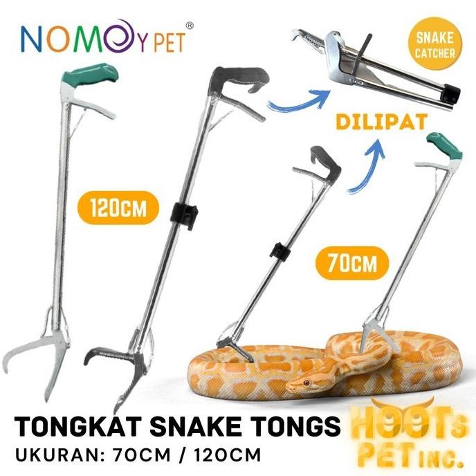 SNAKE TONGS 70 120CM PENJEPIT PENANGKAP PENGAIT TONGKAT HOOK STIK ULAR