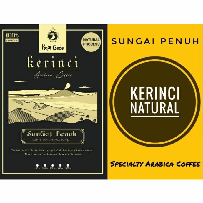 

Kopi Arabika Kerinci Natural 1 Kg | Arabica Specialty (Biji / Bubuk)