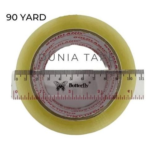 

TERBARU - (GOJEK GRAB) OPP lakban bening coklat 2 inch 90 yard (45 mm x 90 yard)
