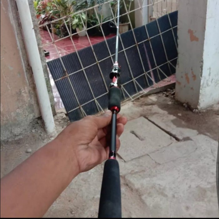 Promo Joran Pancing Carbon Kbw Joran Spinning Joran Casting 180Cm 2 Segments