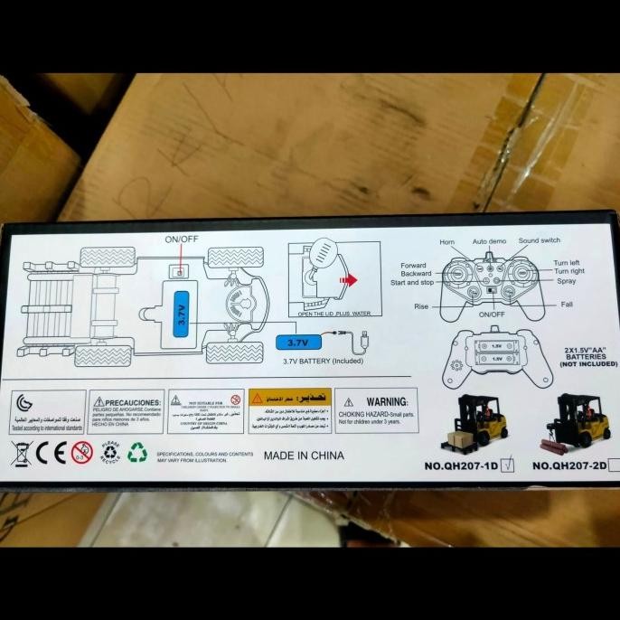 RC CAR FORKLIFT - MAINAN TRUK FORKLIFT REMOTE CONTROL ANAK EDUKATIF [terbaik]