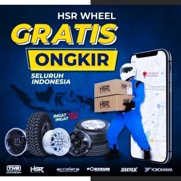 PAKET VELG MOBIL CIVIC FD HSR SEBUNSUTA RING 17 R17