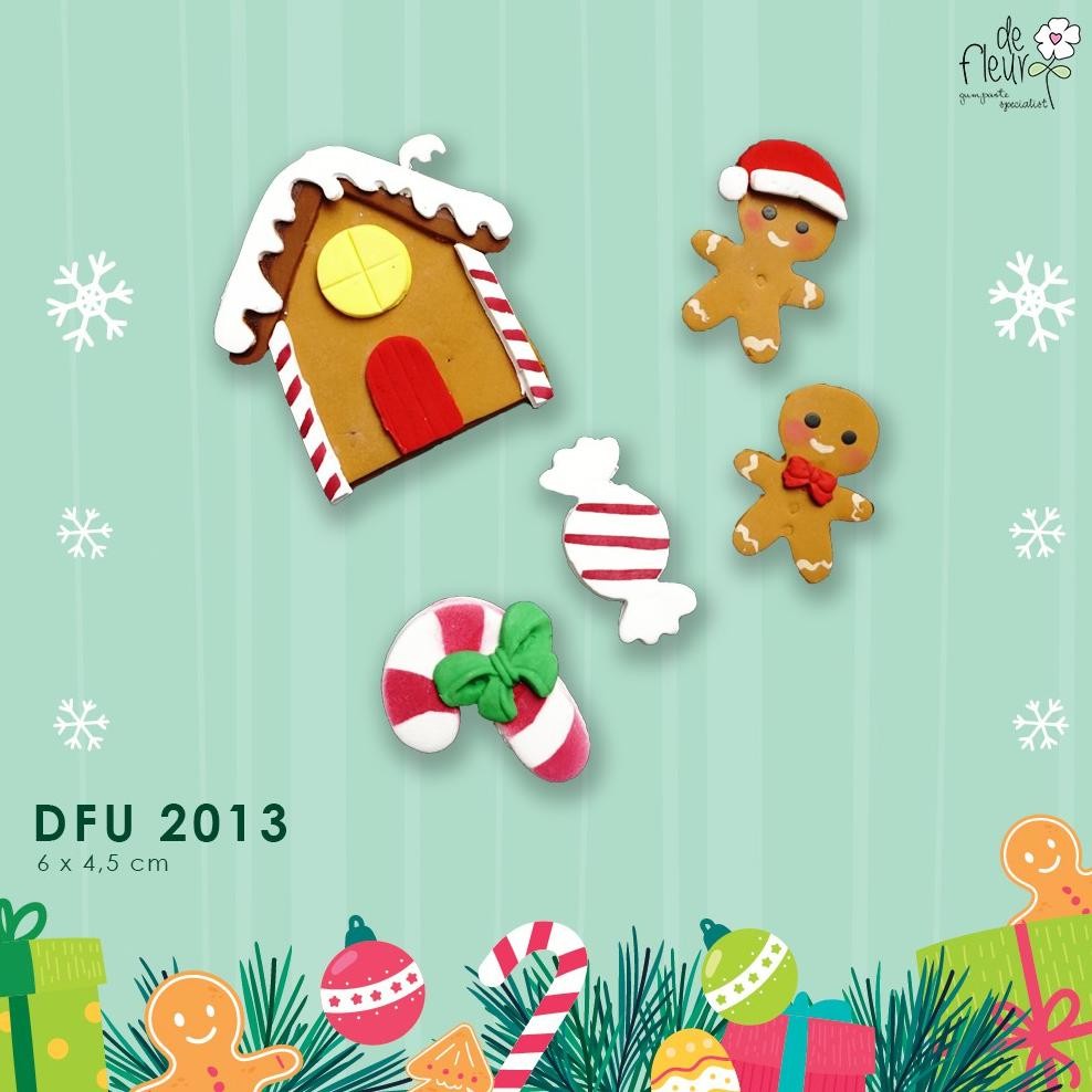

Gumpaste Hiasan Kue Jahe Natal