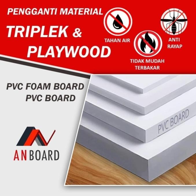 Baru Pvc Board 15Mm / Pvc Foam Board / Foam Board