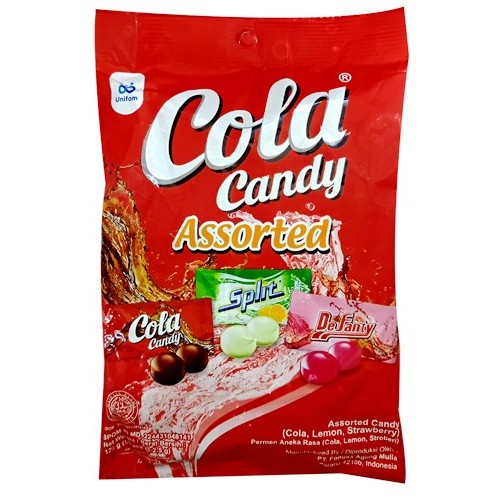 

S12815 COLA CANDY ASSORTED PERMEN BUNGKUS 125GR MAJU BERSAMA (20250523)