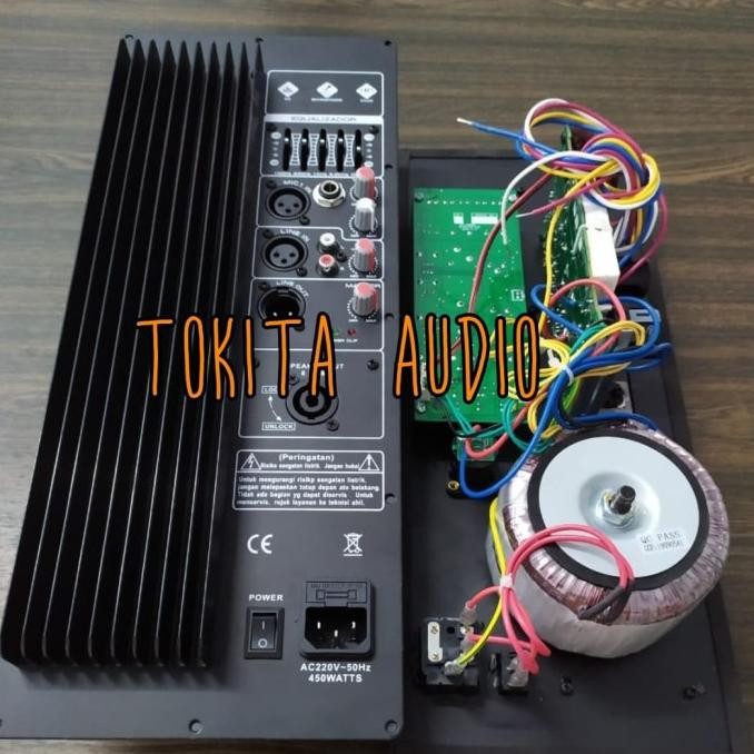 POWER KIT MESIN SPEAKER AKTIF EQUALIZER 500 - 1500 WATT 16 x 40 EXTRA