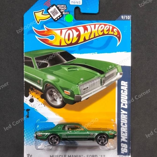 Hot Wheels '68 Mercury Cougar #0645 @L10