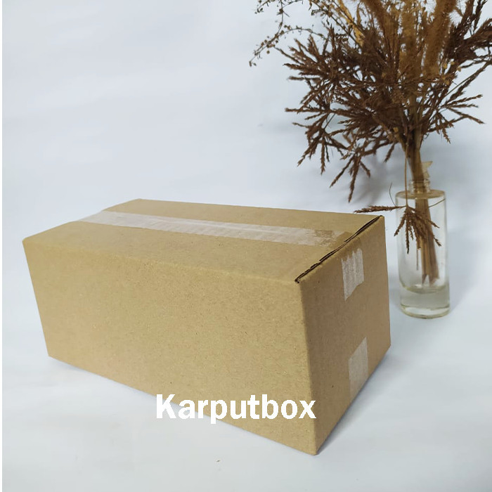 

KARDUS PACKING UKURAN 20X10X8 POLOS KARTON BOX CURRUGATED DUS