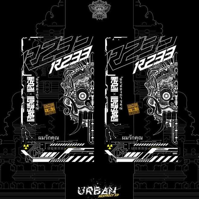 URBAN PANEL BACKDOOR R234 R233 R234PRO AKRILIK PRINT BARONG SERIES BY URBAN DISTRICT 1111T