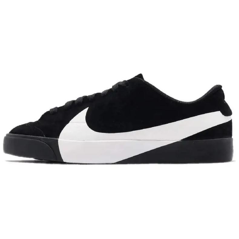 nike blazer city low lx black white women's sneakers shoes av2253-001 with original box