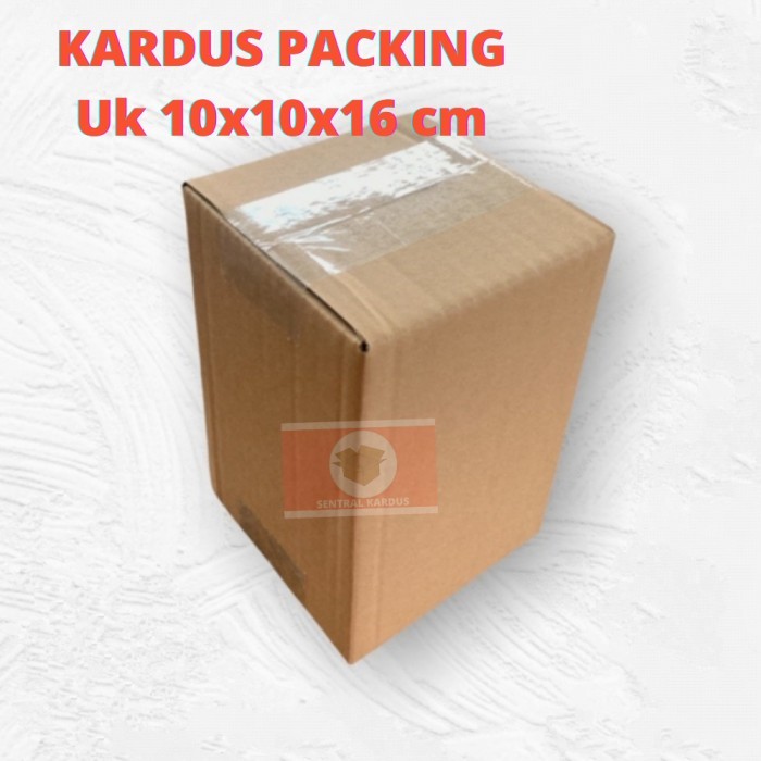 

KARDUS KARTON Uk. 10x10x16 CM KEMASAN PACKING