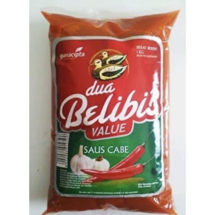 

Sambal Belibis 1 kg 1 Dus isi 10pcs