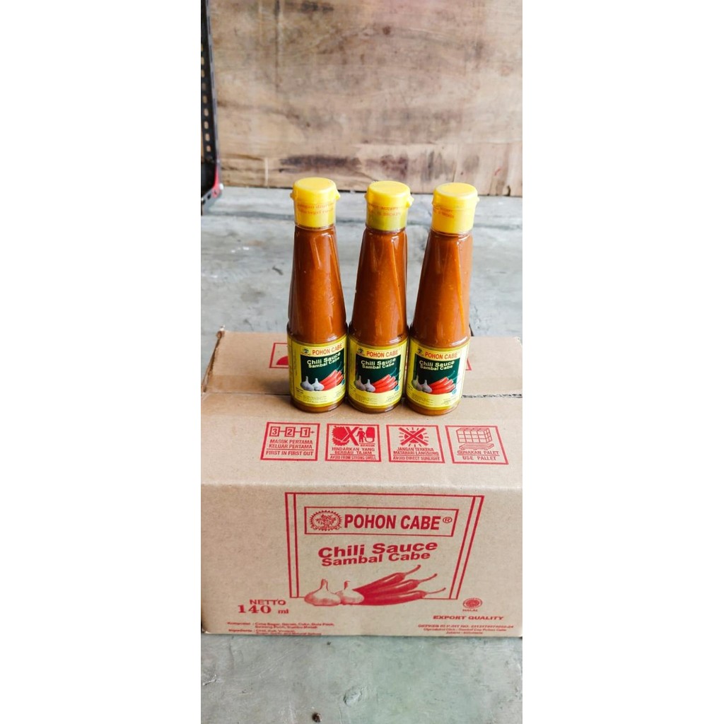

Saus Sambal Cap Pohon Cabe 140ml (24Pcs)
