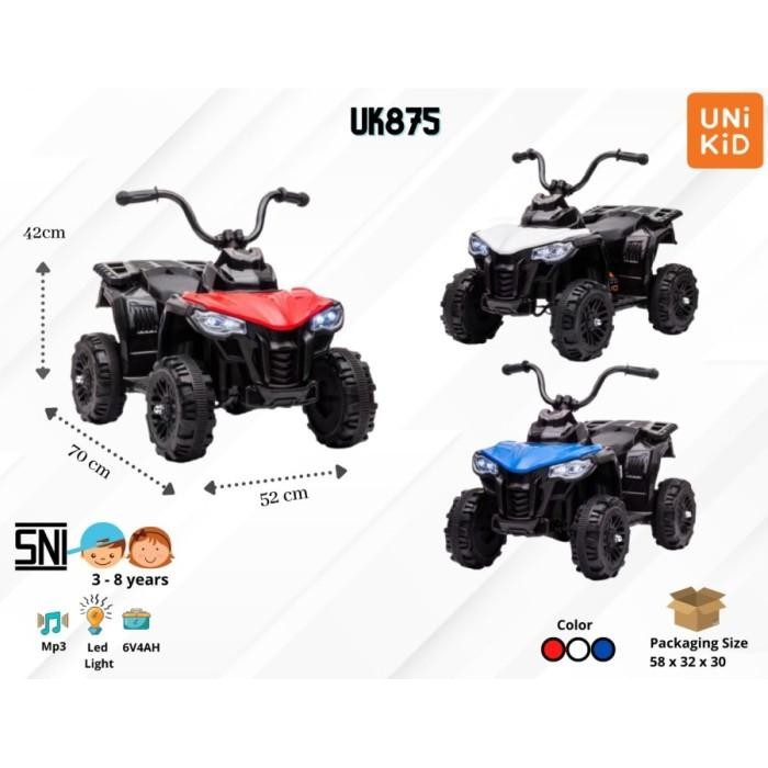 Motor Aki Atv Unikid Uk 875 Mini Atv