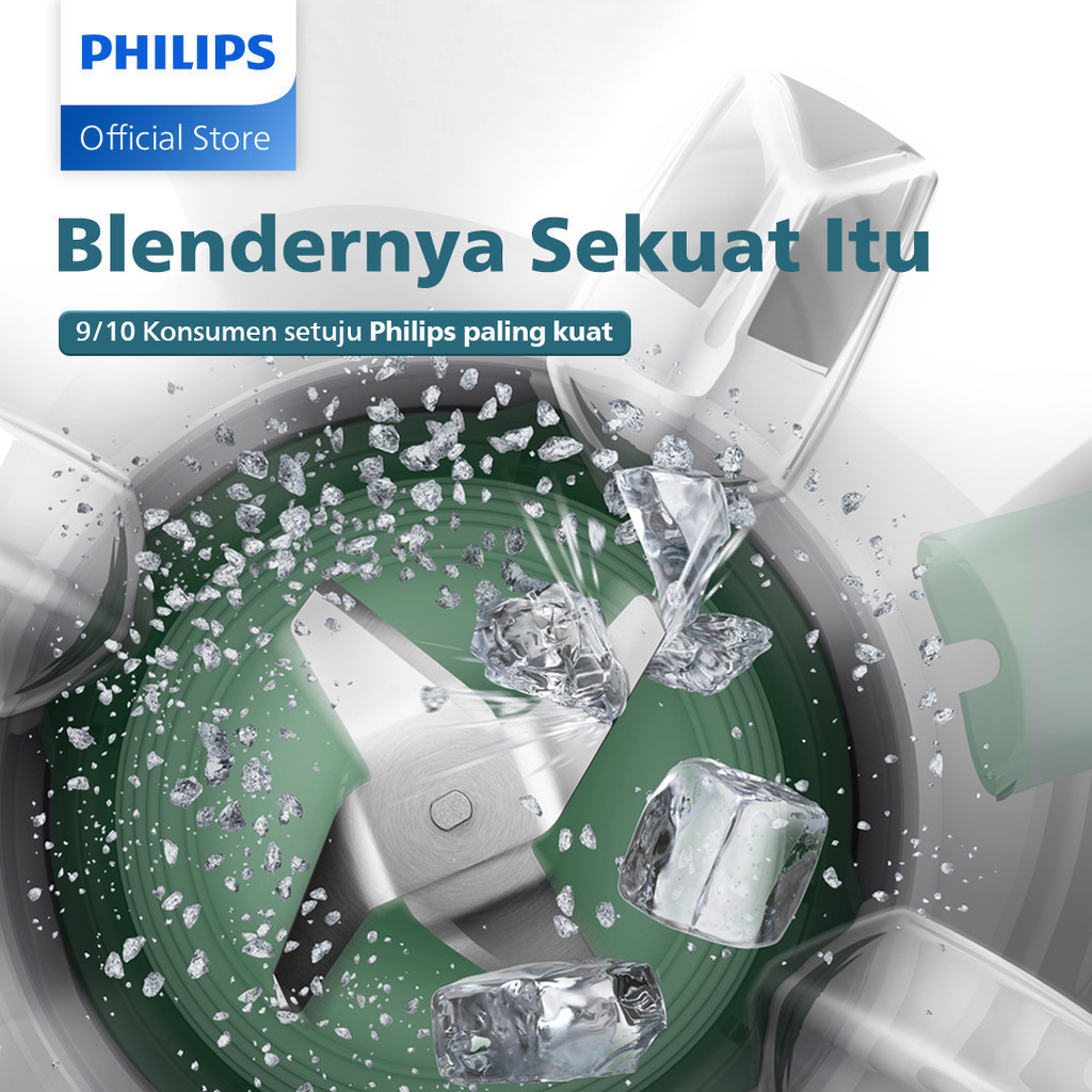 Blender Philips Plastik 2 liter - 5000 Series HR2223/30 - Blender jus - Blender bumbu philips ( Chop