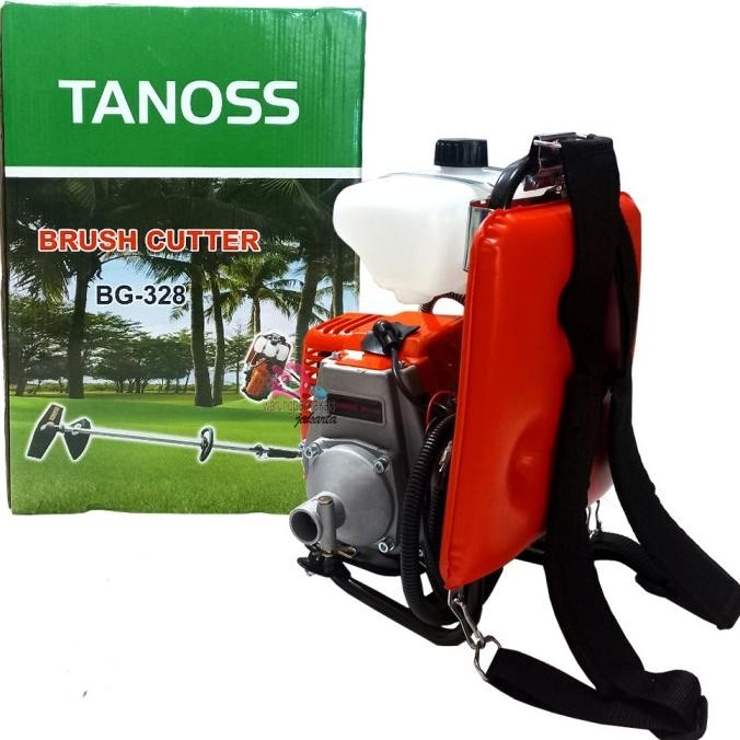 Tanoss Mesin Potong Rumput Gendong 2Tak - Grass Cutter Tanoss Bg-328 Murah Berkualitas