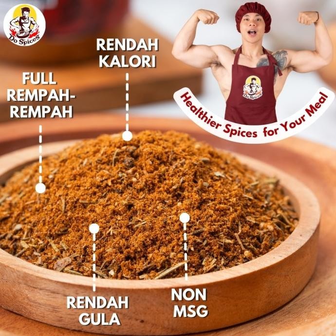 

Healthy Dry Rub | Bumbu Marinasi Rendah kalori (Spicy) 100 Gram LJ