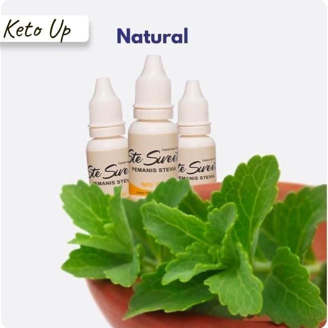 

Gula Tetes Daun Stevia - Sweetener Ala 0 Kal - Stev Sweet 15Ml