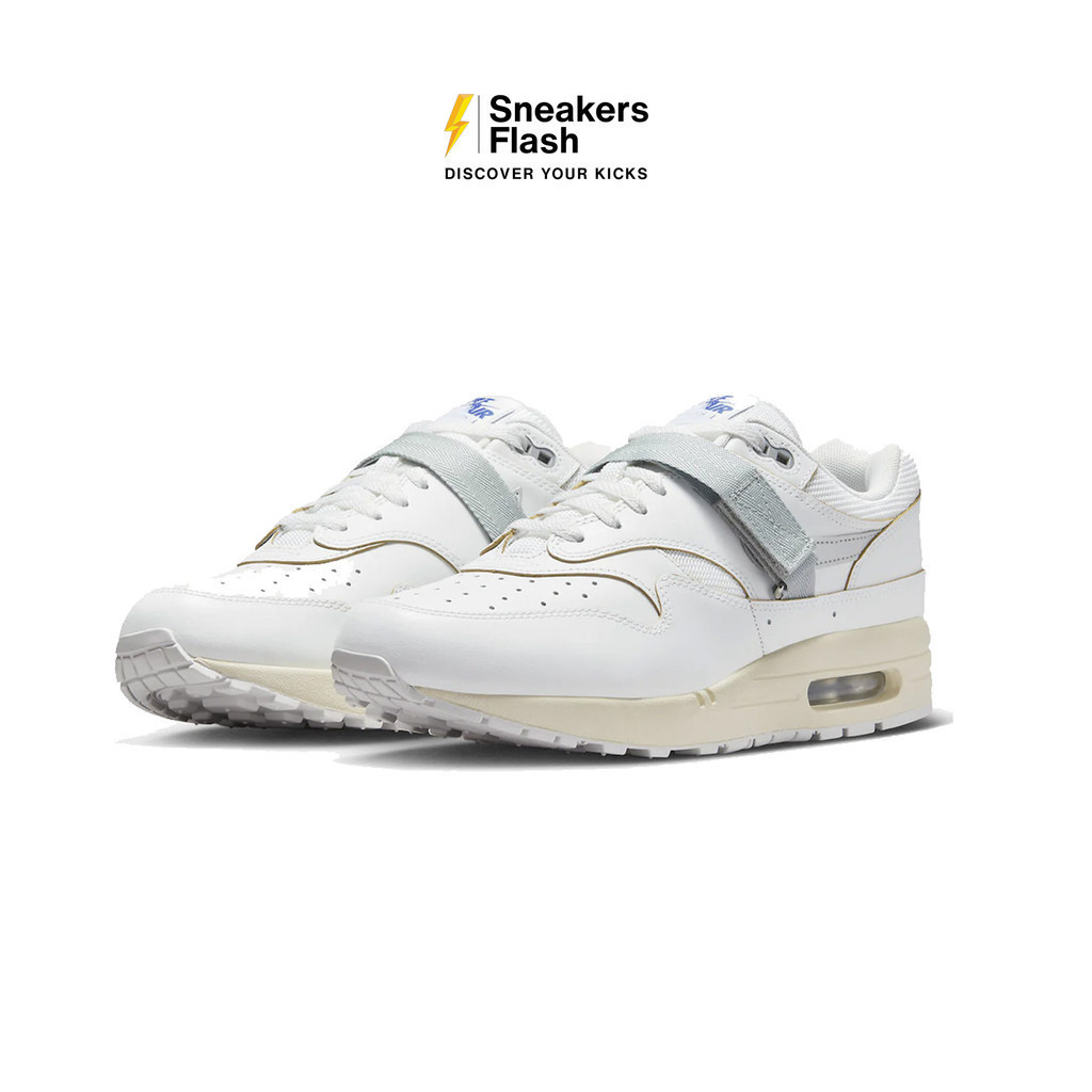NIKE Air Max 1 Time Warp White Sepatu Sneakers Pria - FJ5472121 - Size 43