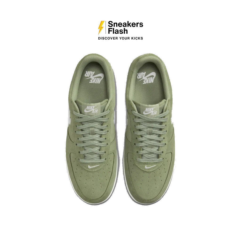 NIKE Air Force 1 07 Low Jewel Oil Green Sepatu Sneakers Unisex - DV0785300 - Size 38.5