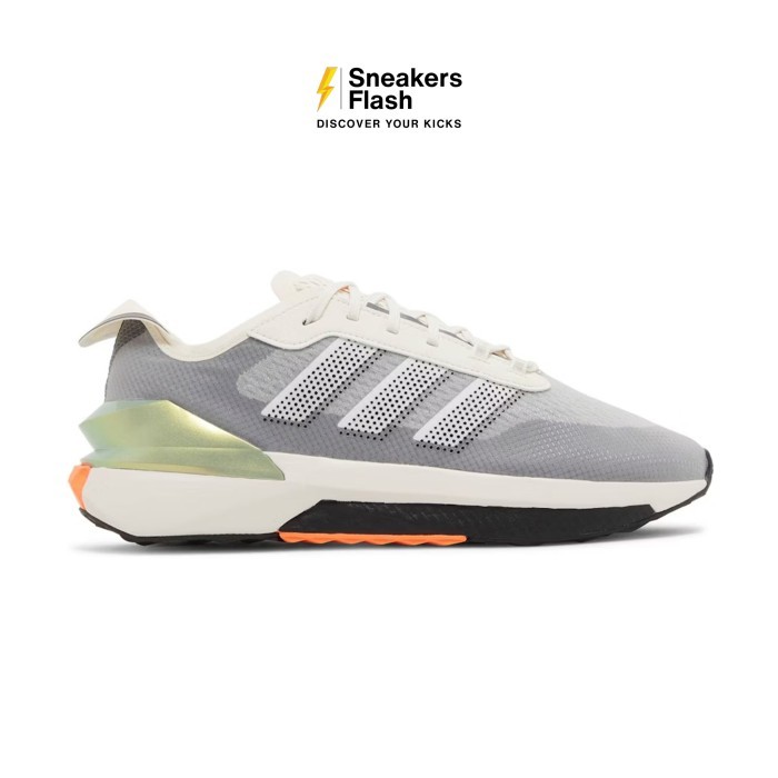 ADIDAS Avryn Chalk White Orange Sepatu Sneakers Pria - HP5973 - Size 45.3