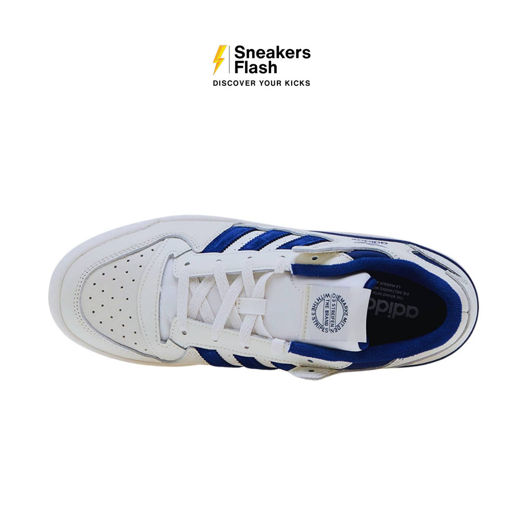 ADIDAS Forum Low Cl White Victory Blue Sepatu Sneakers Pria - IG3777 - Size 45.3