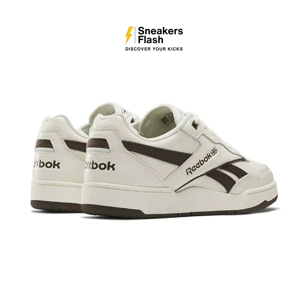 REEBOK Bb 4000 Ii Low Chalk Dark Brown Sepatu Sneakers Pria - 100074941 - Size 45.5