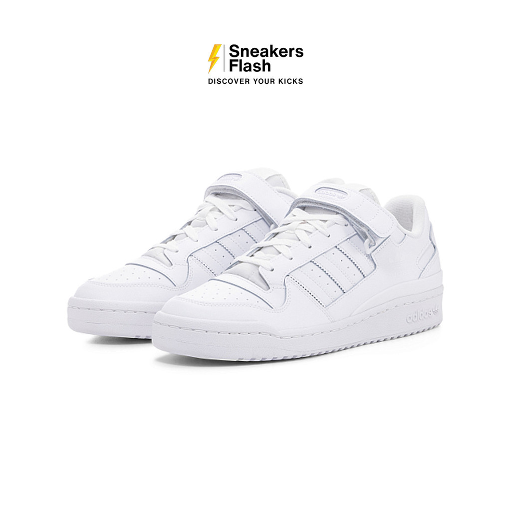 ADIDAS Forum Low Triple White Sepatu Sneakers Pria - FY7755 - Size 45.3