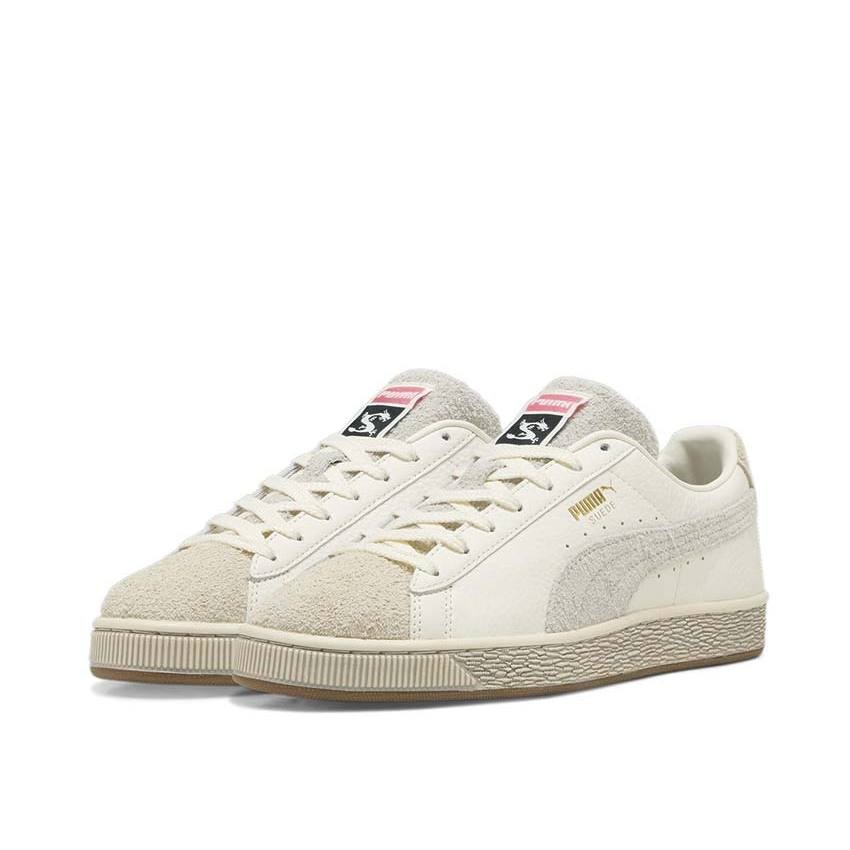 PUMA Suede Staple Warm White Alpine Snow Sepatu Sneakers Pria - 39625401 - Size 45
