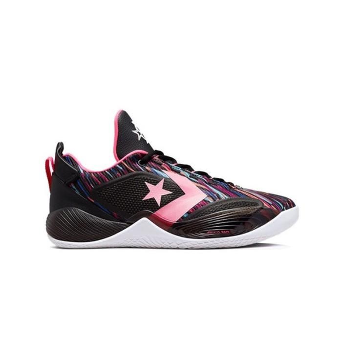 CONVERSE As Basketball Shift Low Black Neon Pink Sepatu Pria - 172663C - Size 44