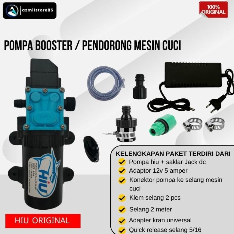 Stav Pompa Booster Pendorong Mesin Cuci Pompa Hiu