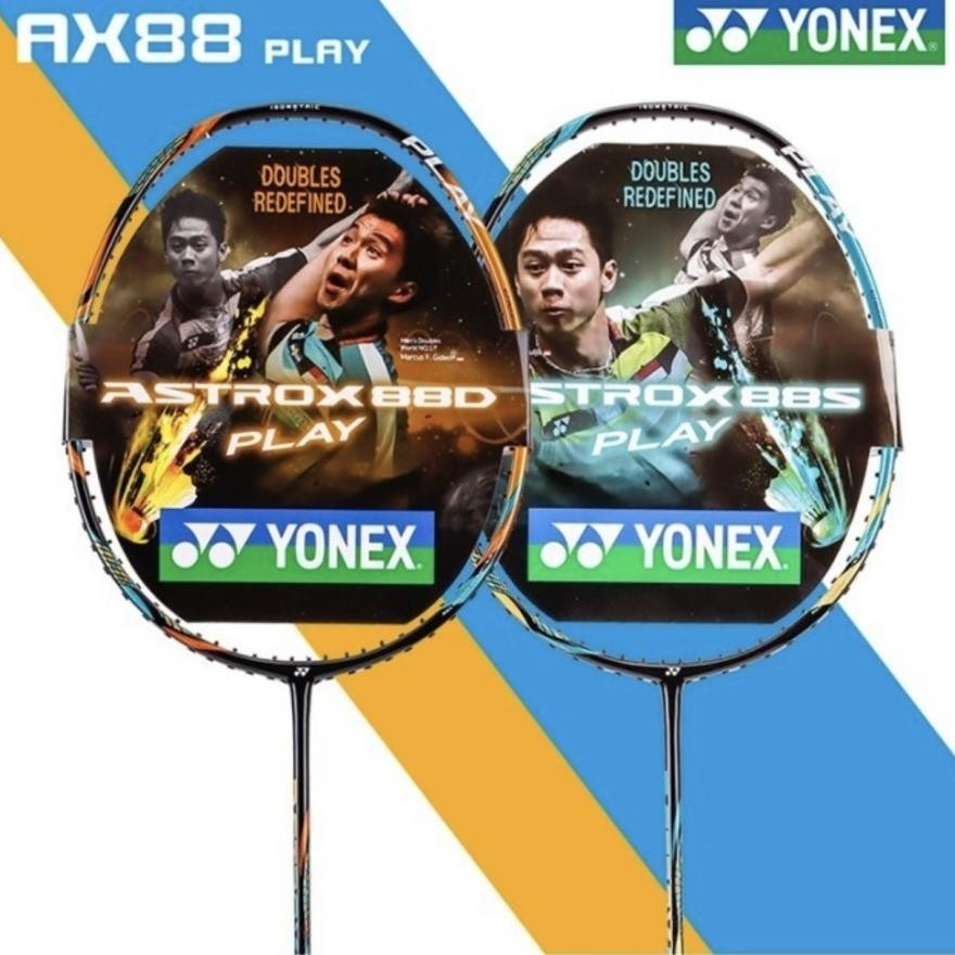 Kualitas Orginal RAKET BADMINTON YONEX ASTROX 88 S PLAY/ 88 D PLAY ORIGINAL SALEE