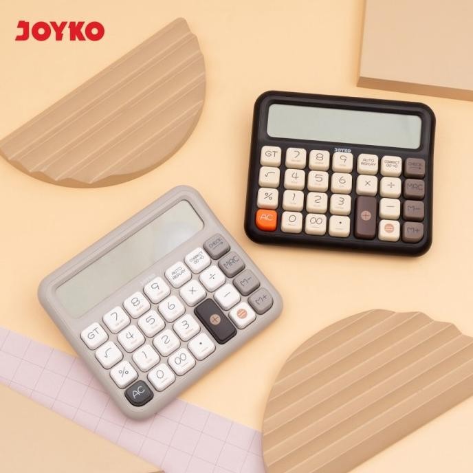 

TERSEDIA KALKULATOR MECHANICAL BUTTON JOYKO CC_63BCO / CALCULATOR BIG DISPLAY