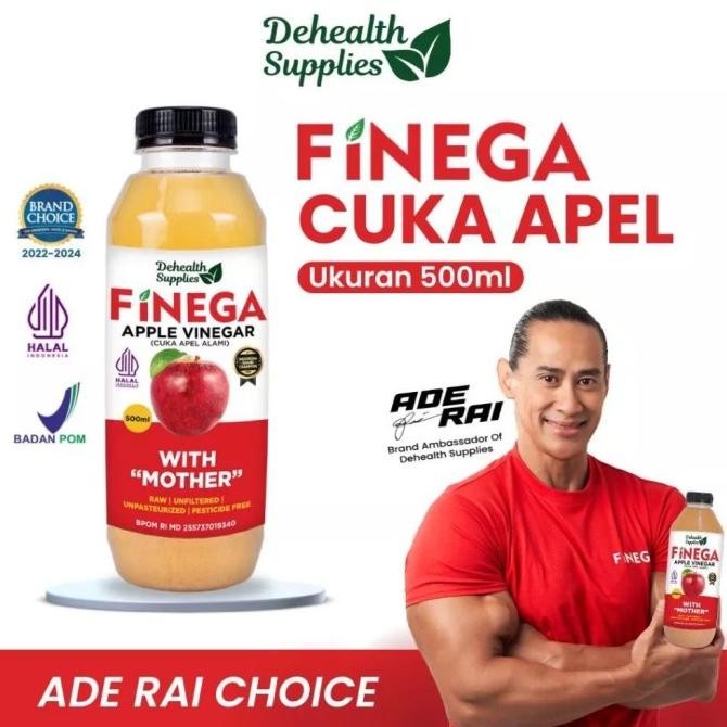 

Dehealth supplies finega apple cider vinegar - vinega cuka apel 500ml