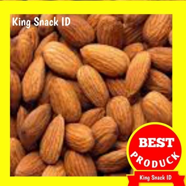 

1Kg Kacang Almond / Almond Amerika / Almon Panggang