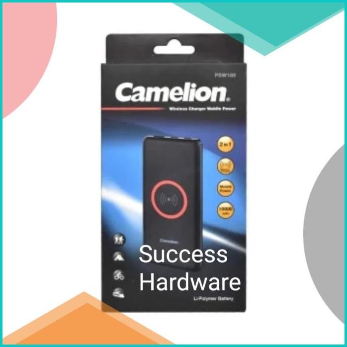 CAMELION POWERBANK 10000MAH W/ WIRELESS PSW100 - POWER BANK CHARGING