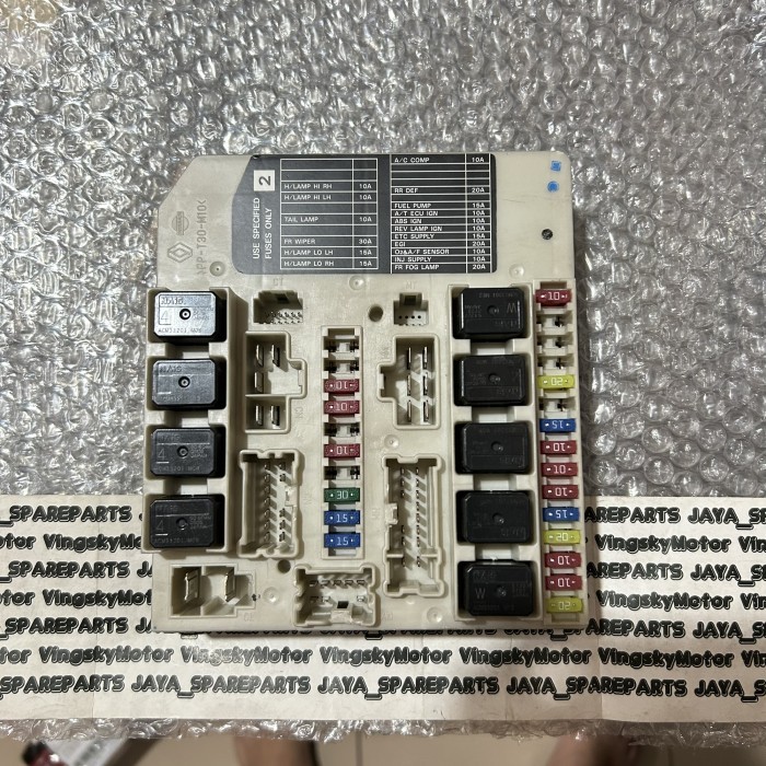 IPDM FUSE BOX Sekring skring sikring NISSAN GRAND LIVINA MATIC L10 AT