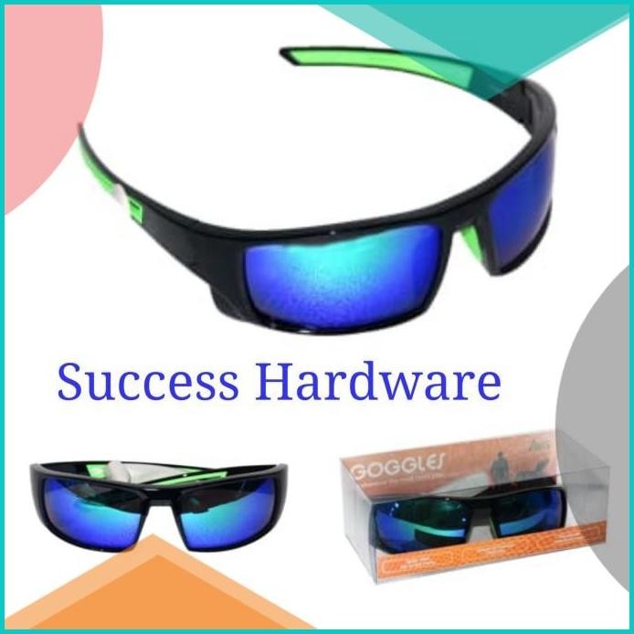 AVIS KACAMATA MOTOR SPORTY ANTI UV - HITAM MOTORCYCLE GOGGLE SPORT RB