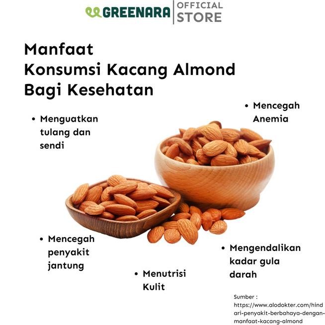 

Kacang Almond Panggang 1Kg / Roasted Almond
