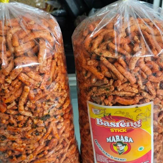 

Basreng Stik Daun Jeruk 2 Kg /Baso Goreng Kriuk, Enak, Gurih