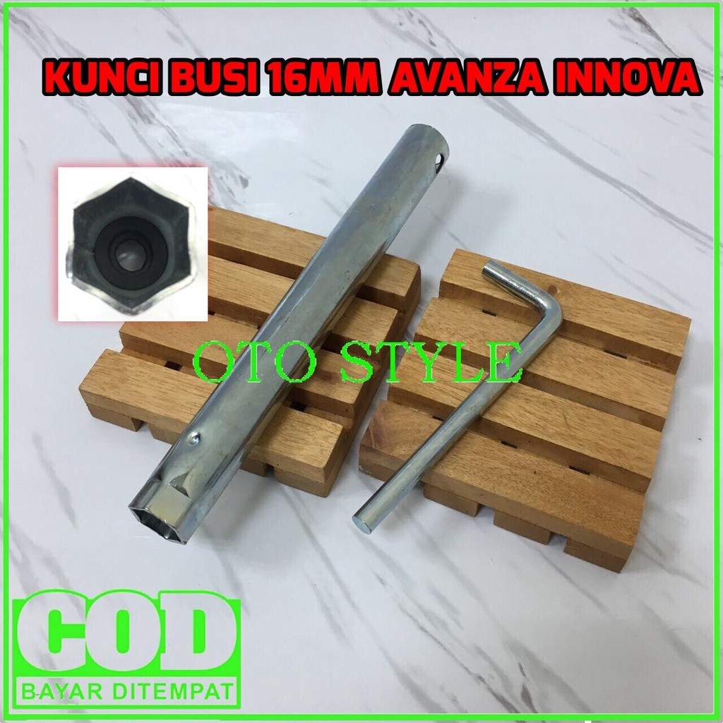 KUNCI BUSI 16MM AVANZA / INNOVA / XENIA / GRANDMAX  KUNCI BUSI