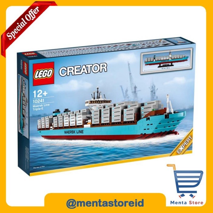 LEGO # 10241 Maersk Line Triple-E Container Retired Product