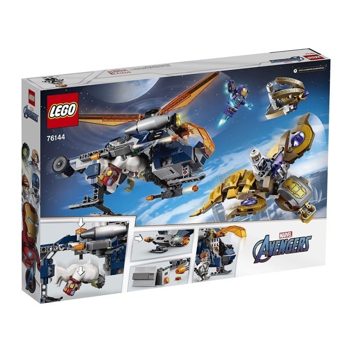 LEGOMarvelSuperHeroes,Avengers Hulk Helicopter Rescue 76144