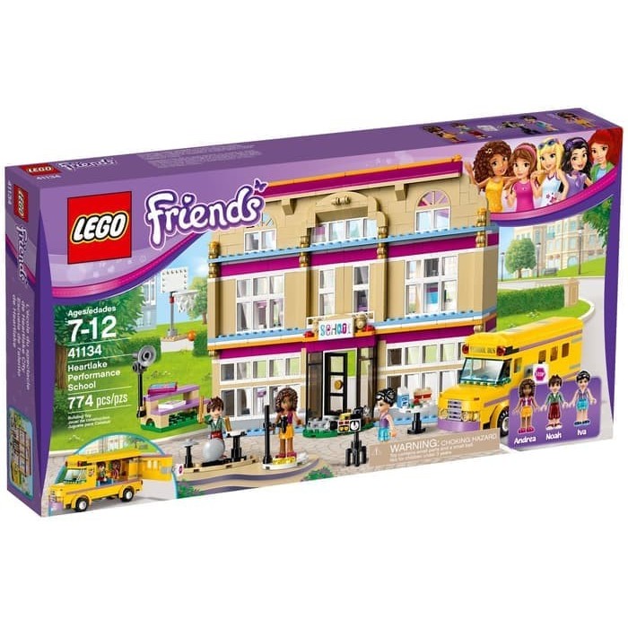 LEGO Friends 41134 Heartlake Performance School Anak Bus Sekolah