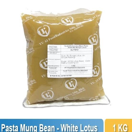 

Yu Ai - Pasta Filling White Lotus 1Kg / Pasta Biji Lotus Terbaru