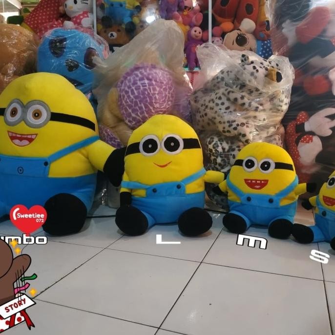 boneka minion jumbo minions besar SNI