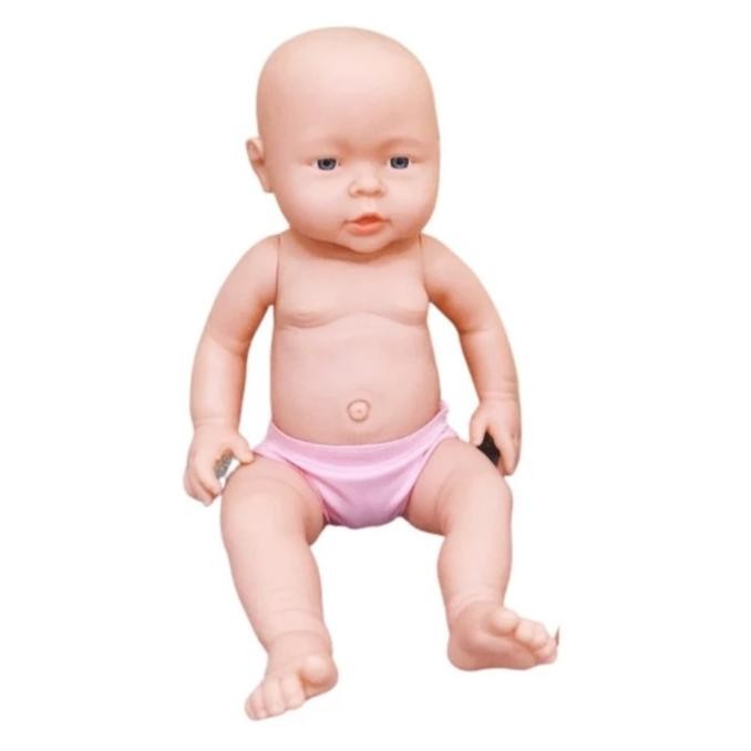 mainan boneka bayi botak perempuan dan laki laki