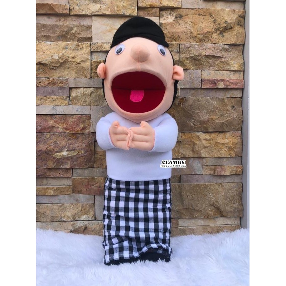 Muppet Boneka Tangan Santri Putra | Hand Puppet Santri Laki-laki