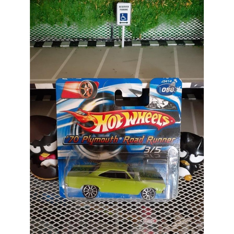 Hot Wheels '70 Plymouth Road Runner Short Card