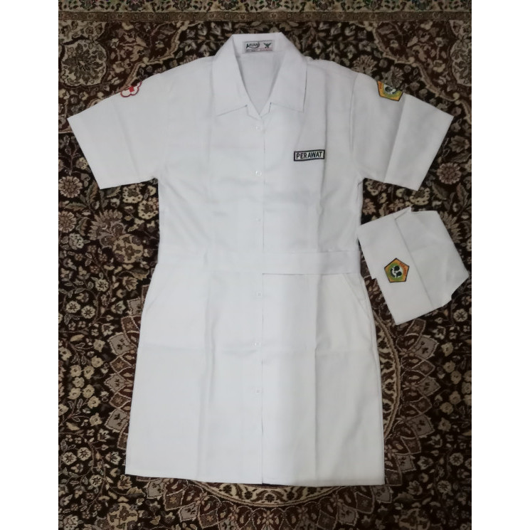 New Setelan Baju Perawat Anak / Baju Profesi Anak / Baju Anak Perempuan